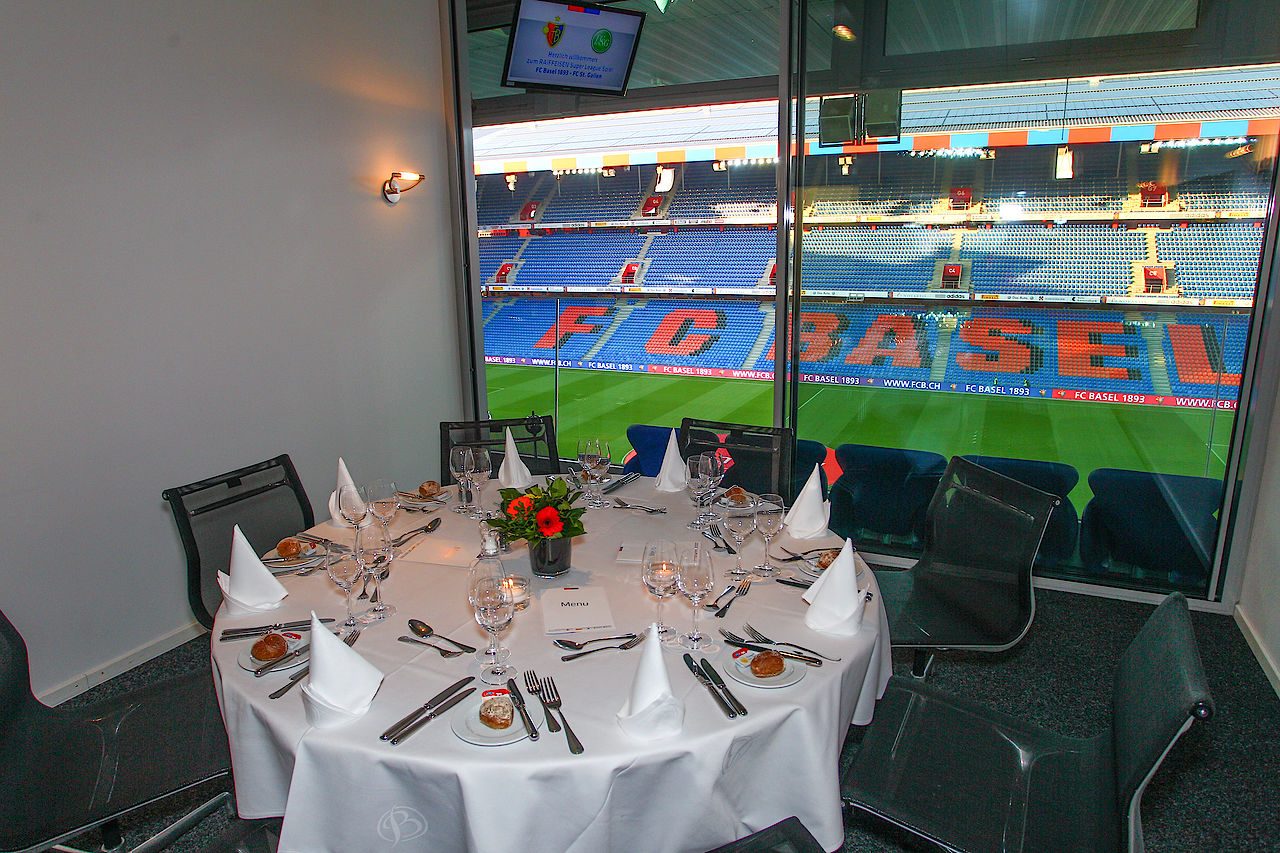 Premium Lounge im Stadion St. Jakob-Park, weiteres Bild